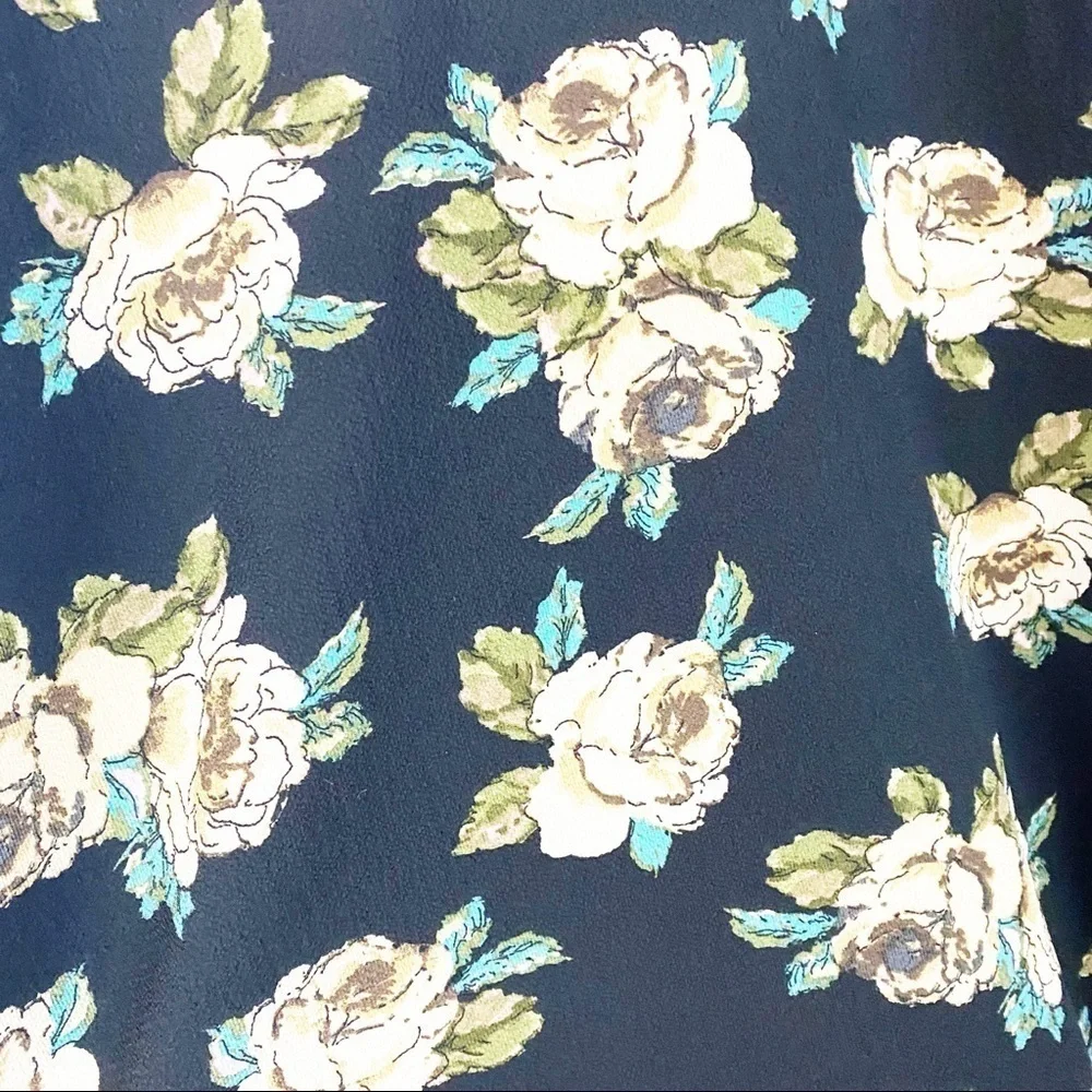 NWT Altar’d‎ State Black Floral Dress Fairycore - Picture 4 of 7